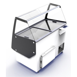 Combisteel schepijsvitrine ibiza 8x5 ltr