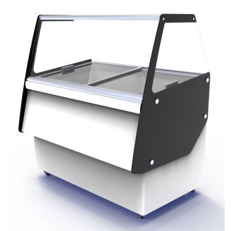 Combisteel schepijsvitrine ibiza 8x5 ltr