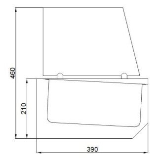 Combisteel Gekoelde Opzetvitrine 10x 1/3 GN