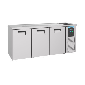 Combisteel Bierkoeler 3 deuren 1r