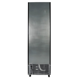 Combisteel glasdeur koelkast zwart CEB-500R BL, 1 deur