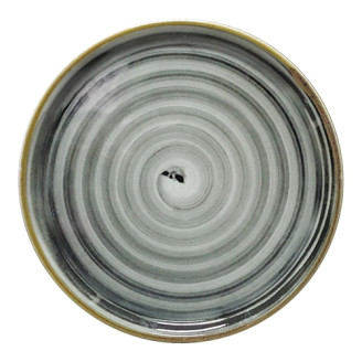 Saturnia Pizza-/ pannenkoekbord Black Circle - &Oslash; 31 cm