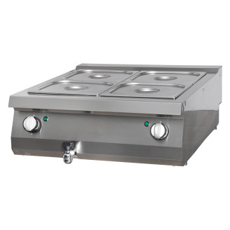 Maxima Premium Bain Marie - Dubbel - 90 cm Diep - Elektrisch