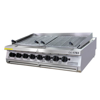 Maxima Premium Chargrill - 8 Zones - Driedubbel - 90 cm Diep - Gas