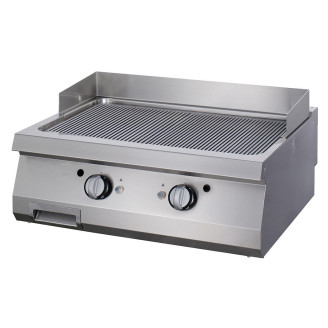 Maxima Premium Grillplaat - Gegroefd - Dubbel - 90 cm - 400V
