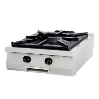 Maxima Premium Kookplaat - 1 Pit - Dubbel - 90 cm Diep - Gas