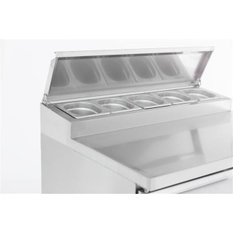Combisteel Saladette 2 deuren 5x1/6 GN pan