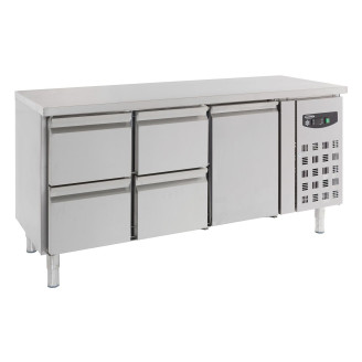 Combisteel 700 koelwerkbank 1drs 4 laden 417 liter