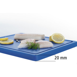 Bartscher snijplank pro 32x26 - blauw
