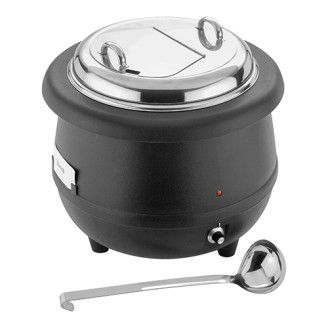 EMGA soepketel - 10 liter, zwart