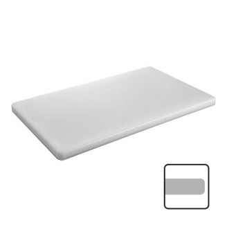 CaterChef snijblad polyethyleen wit glad 600x350x20 mm