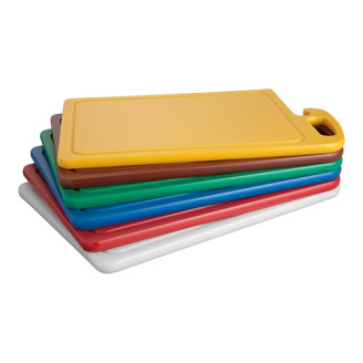 CaterChef snijblad polyethyleen met greep set 6 stuks