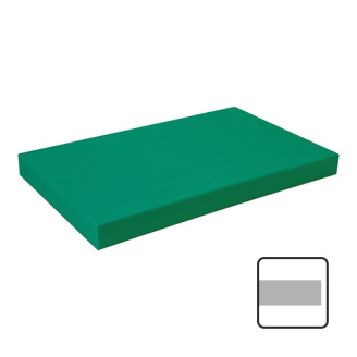 CaterChef snijblad polyethyleen groen glad 600x330x40 mm
