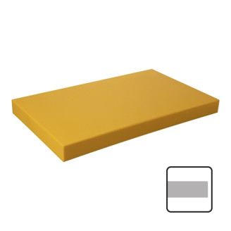 CaterChef snijblad polyethyleen geel glad 600x330x40 mm