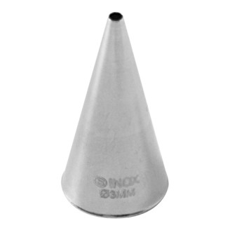 EMGA RVS spuitje glad &Oslash;3 mm