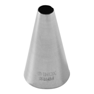 EMGA RVS spuitje glad &Oslash;8 mm