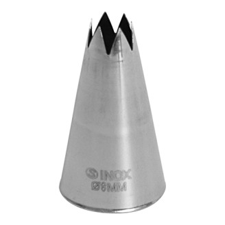 EMGA RVS spuitje kartel &Oslash;8 mm