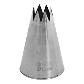 EMGA RVS spuitje kartel &Oslash;15 mm