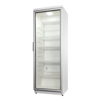 Exquisit koelkast glasdeur - 350 liter, wit
