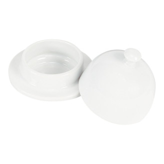EMGA Boterpotje - met cloche - &Oslash; 9 CM - Porselein