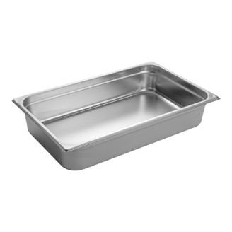RVS Gastronorm bak 1/1 GN - 100 mm