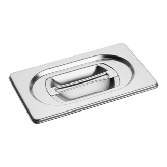 RVS Deksel met 1/9 GN