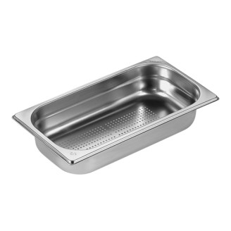 Gastronorm bak 1/3GN-065mm geperforeerd