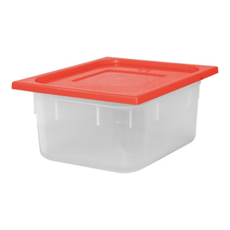 CaterChef voedseldoos Rood 9,5 liter 1/2 GN