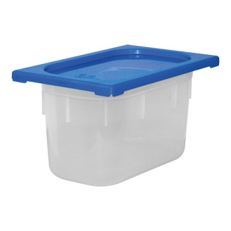 CaterChef voedseldoos Blauw 4,0 liter 1/4 GN