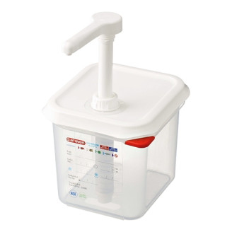 Araven saus dispenser unit 1/6GN los