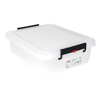 Araven voedselbak kunststof 30 liter met deksel