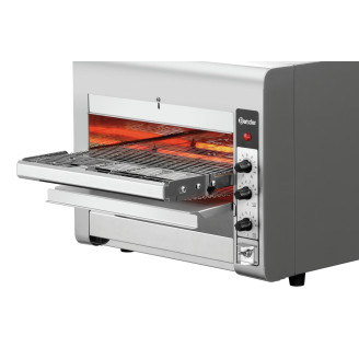 Bartscher doorloop-pizza oven 3600tb10
