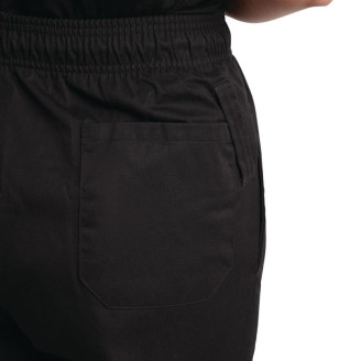 Whites Easyfit Teflon unisex koksbroek zwart