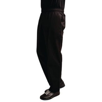 Whites Easyfit Teflon unisex koksbroek zwart