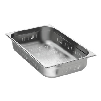 Bartscher RVS gastronorm bakgeperforeerd 1/1 GN - 100 mm