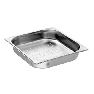 Bartscher RVS gastronorm bakgeperforeerd 2/3 GN - 65 mm