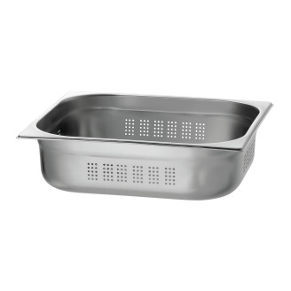 Bartscher RVS gastronorm bakgeperforeerd 2/3 GN - 100 mm