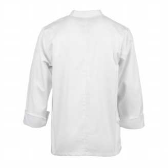Chef Works Le Mans unisex koksbuis wit - Maat S