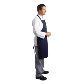Whites halterschort donkerblauw