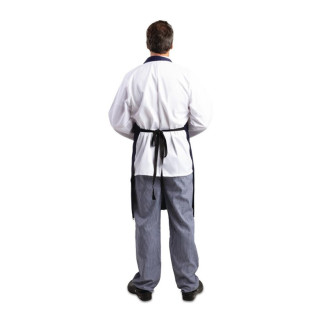 Whites halterschort donkerblauw