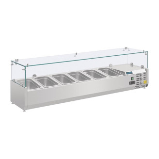 Polar G-serie koelvitrine 6x GN 1/4 - AB090