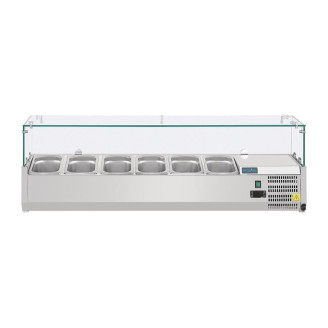 Polar G-serie koelvitrine 6x GN 1/4 - AB090