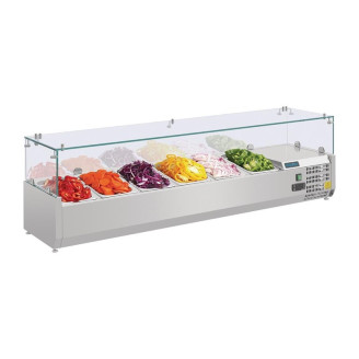 Polar G-serie koelvitrine 6x GN 1/4 - AB090