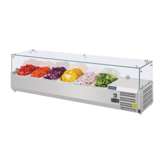 Polar G-serie koelvitrine 6x GN 1/4 - AB090