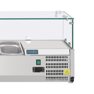 Polar G-serie koelvitrine 6x GN 1/4 - AB090
