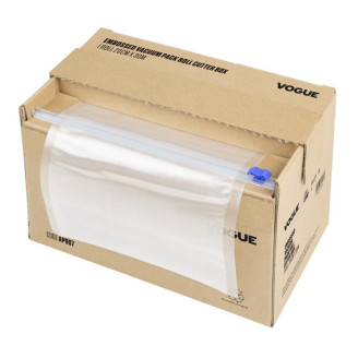 Vogue Vacu&uuml;mverpakkingsrol Met Snijbox (Reli&euml;f) 200 mm Breed