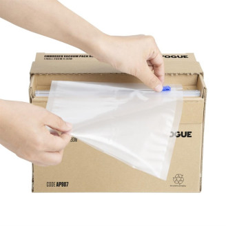 Vogue Vacu&uuml;mverpakkingsrol Met Snijbox (Reli&euml;f) 200 mm Breed