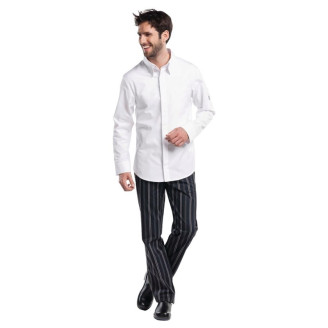 Chaud Devant chef shirt wit - Maat S