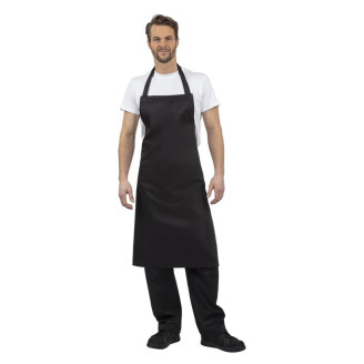 Whites halterschort polyester-katoen zwart XL