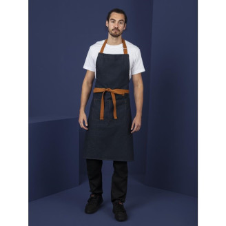 Whites Southside halterschort blauw denim